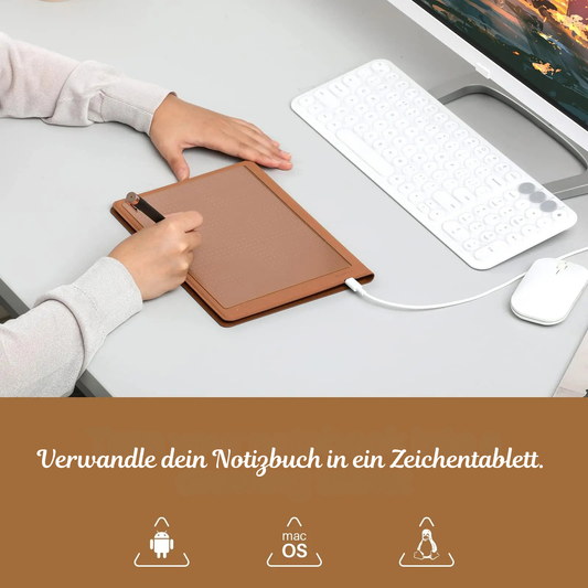 HUION Note – Intelligentes digitales Notizbuch & Zeichentablett mit Bluetooth