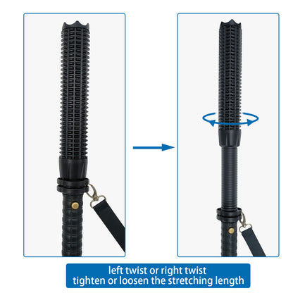 LED-Taschenlampe mit Zoomfunktion, wiederaufladbar, Notfall- und Sicherheitsleuchte, 3 Leuchtmodi, Campinglampe