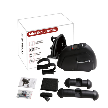 Mini Fitnessbike Pedaltrainer Heimtrainer LCD Armtrainer Und Beintrainer AGM - TechTrendPro