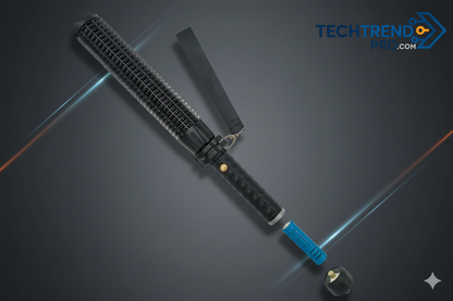 LED-Taschenlampe mit Zoomfunktion, wiederaufladbar, Notfall- und Sicherheitsleuchte, 3 Leuchtmodi, Campinglampe