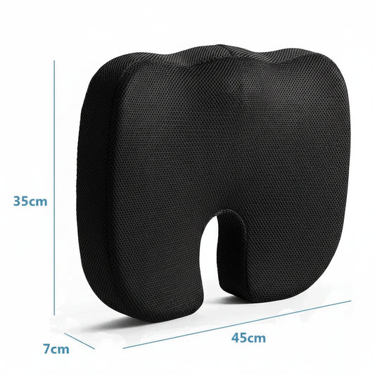 Ergonomisches Sitzkissen in U-Form aus Memory Foam – Bequemer Sitzkomfort für Büro, Auto & Zuhause