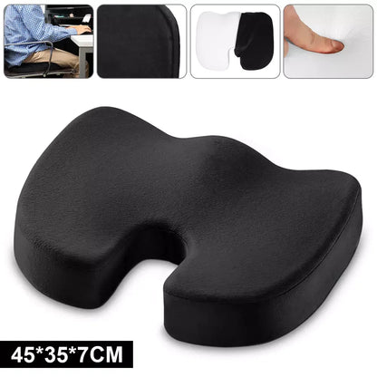 Ergonomisches Sitzkissen in U-Form aus Memory Foam – Bequemer Sitzkomfort für Büro, Auto & Zuhause