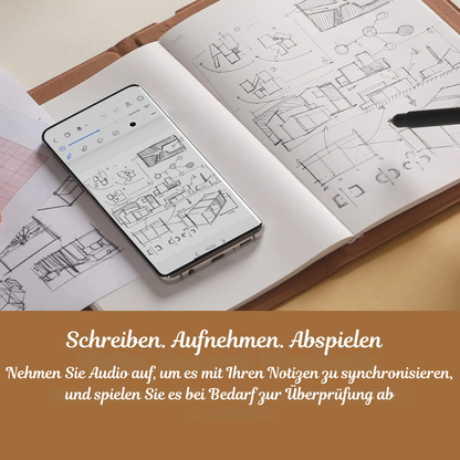 HUION Note – Intelligentes digitales Notizbuch &amp; Zeichentablett mit Bluetooth