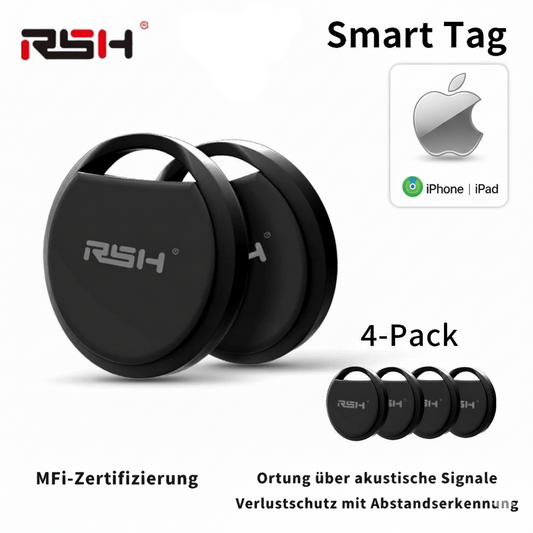 Bluetooth Anti - Lost Tracker – AirTag - Compatible Finder for Wallet, Keys, Luggage & Pets - TechTrendPro