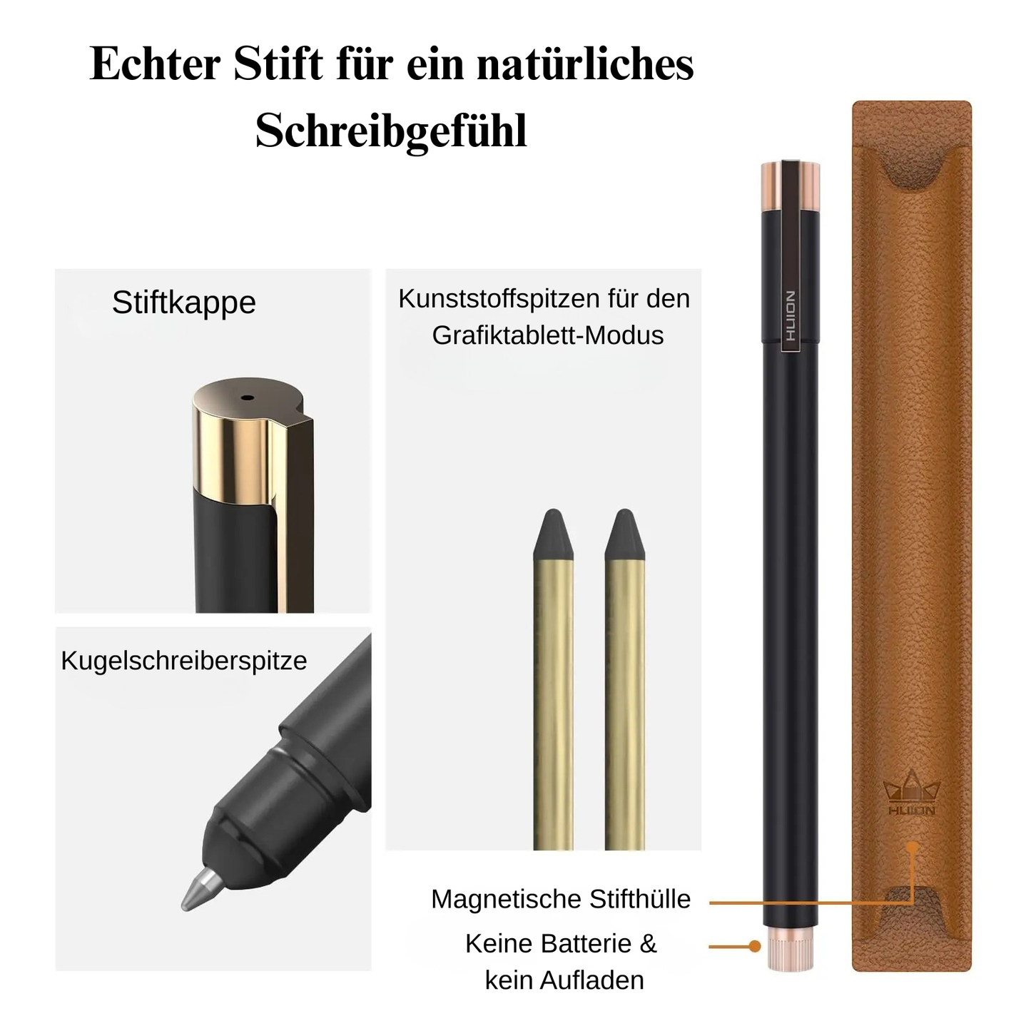 HUION Note – Intelligentes digitales Notizbuch &amp; Zeichentablett mit Bluetooth