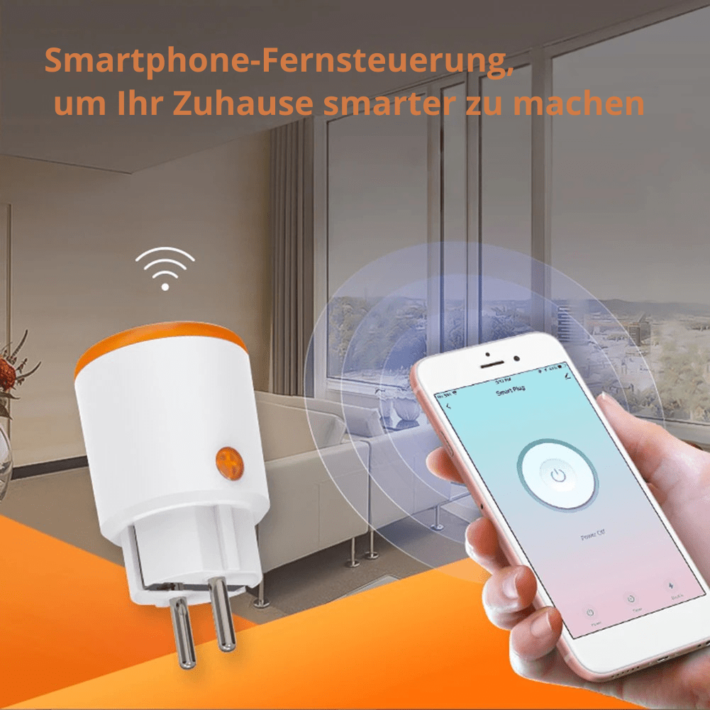 Tuya Zigbee 3.0 Smart Plug EU – Energieüberwachung, App - Steuerung, Alexa/Google kompatibel - TechTrendPro