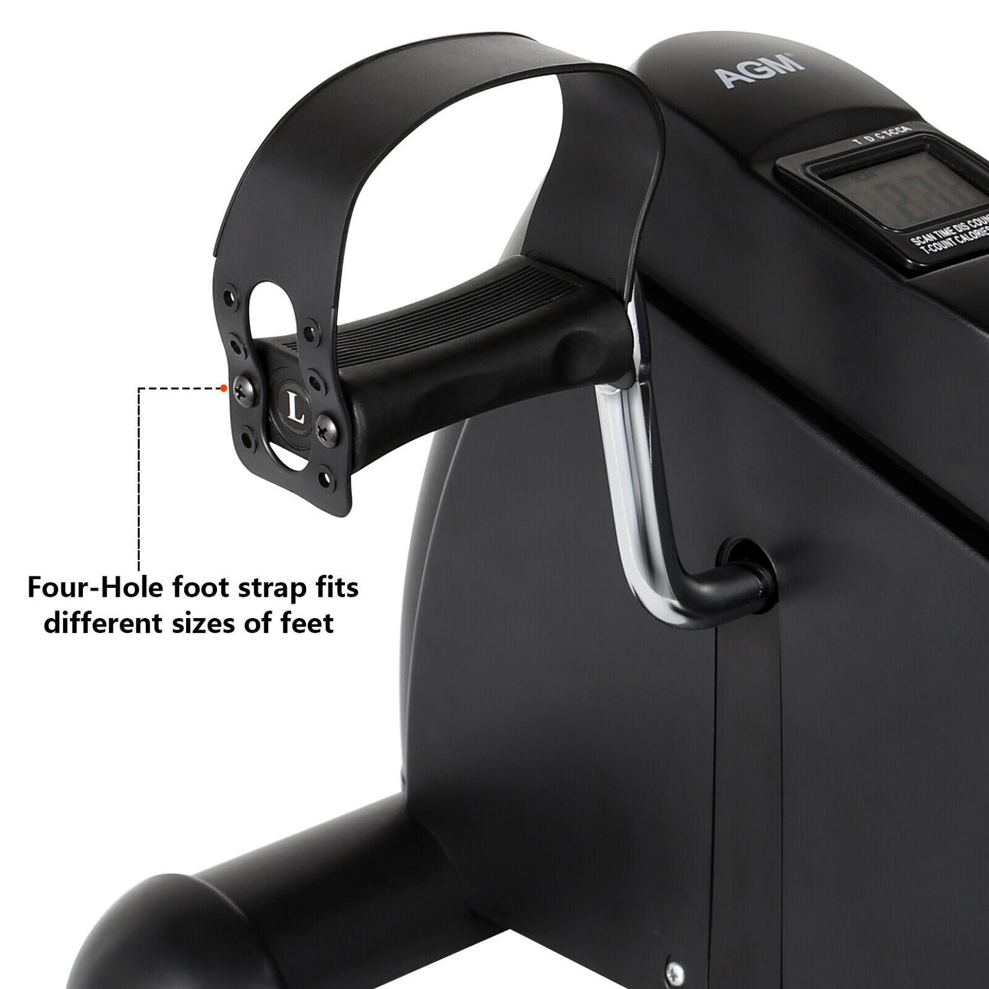 Mini Fitnessbike Pedaltrainer Heimtrainer LCD Armtrainer Und Beintrainer AGM - TechTrendPro