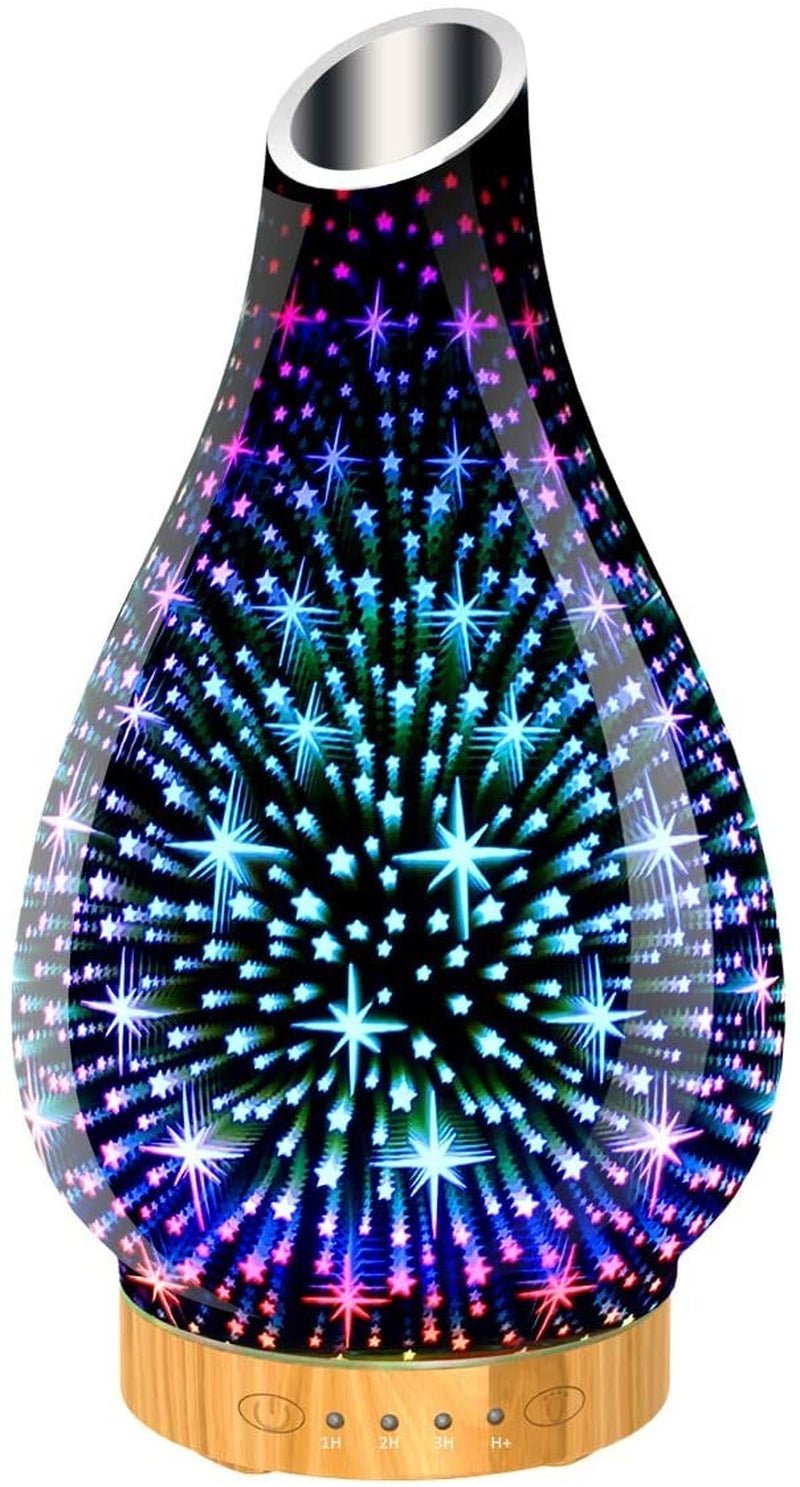 Ultraschall Luftbefeuchter Aroma Diffuser Diffusor Humidifier LED Licht 7 Farben - TechTrendPro