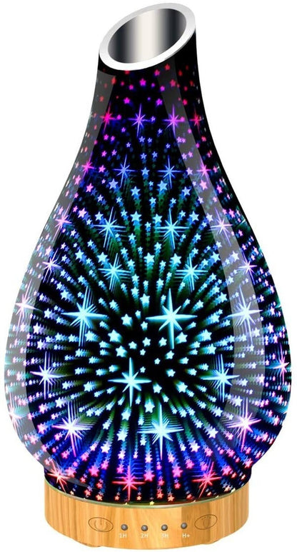 Ultraschall Luftbefeuchter Aroma Diffuser Diffusor Humidifier LED Licht 7 Farben - TechTrendPro